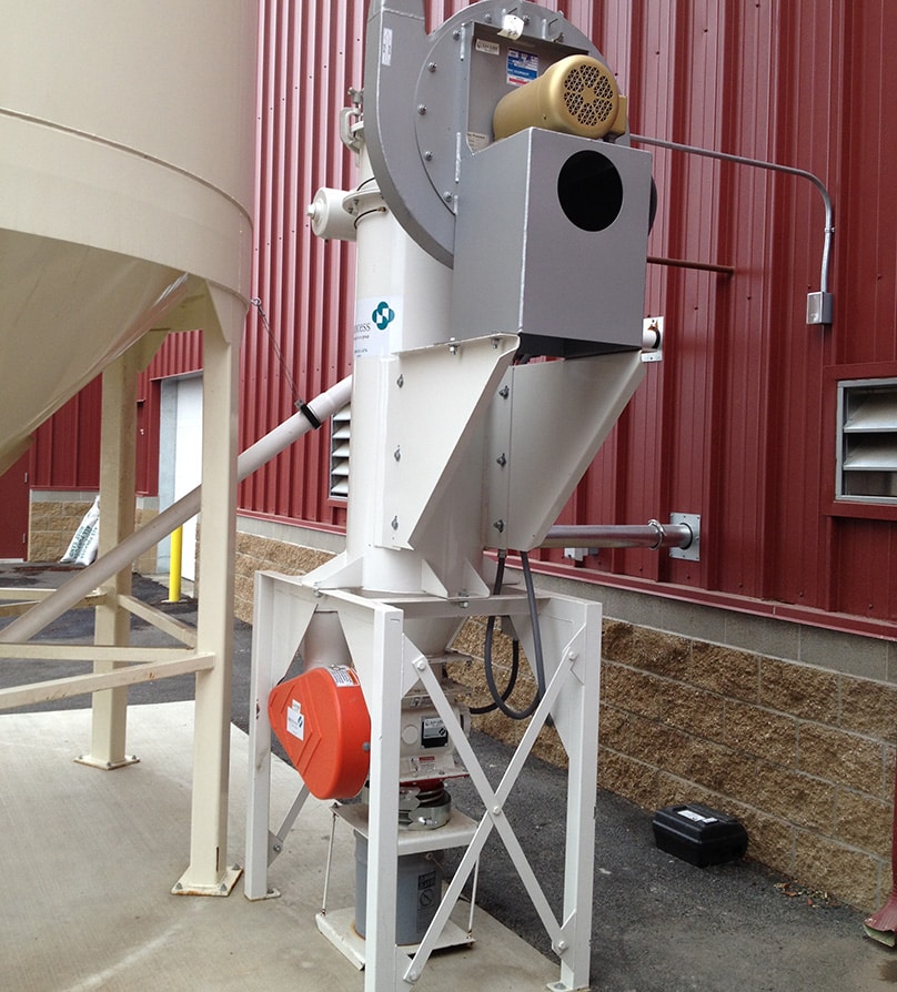 AVR Dust Collector installed at brewery