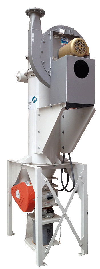 Dust collector in a brewery by ABM Equipment
