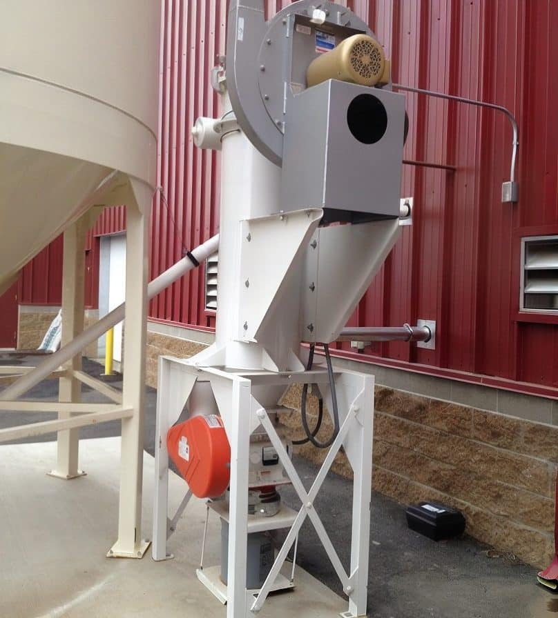 AVR Dust Collector installed at brewery