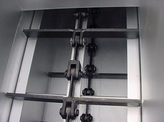 chain conveyor inside