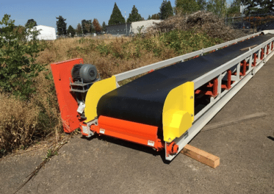 50' used trough belt conveyor for sale