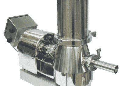High-precision feeder shown with stainless