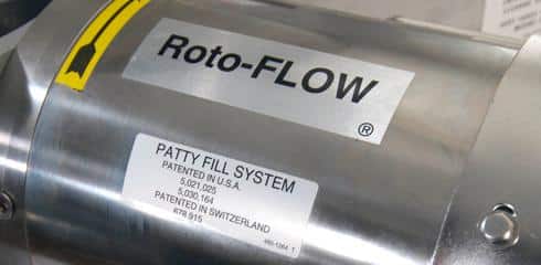 Roto-flow label