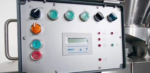 Commercial Pattymaker controls