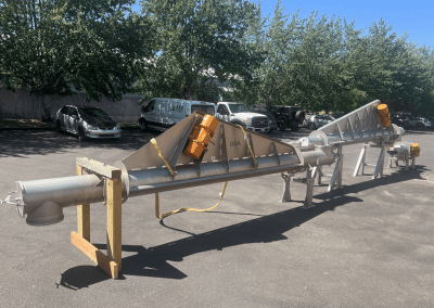 Used Vibratory Conveyor From Dairy Application