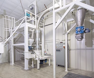 Used air classifier milling system