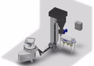 Small commercial milling system