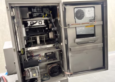 Used X-Ray Machine For Sale 8 Back door of TDI x-ray machine opened