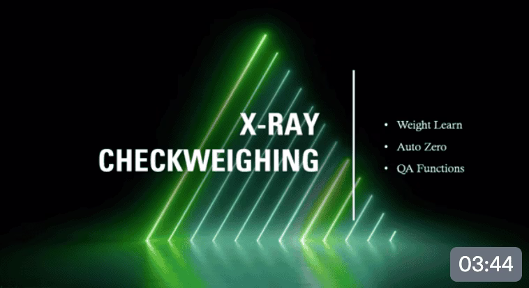 Title screen for how x-ray checkweighing works for eagle x-ray