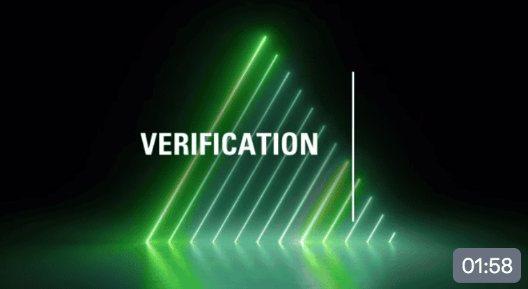 Title screen of machine verification-validation tutorial for eagle x-ray