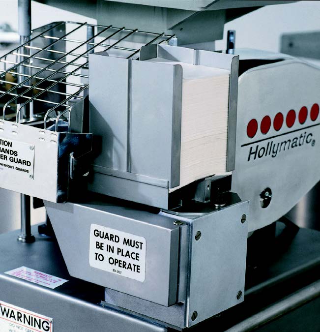 Butcher's Pattymaker automatic paper dispenser