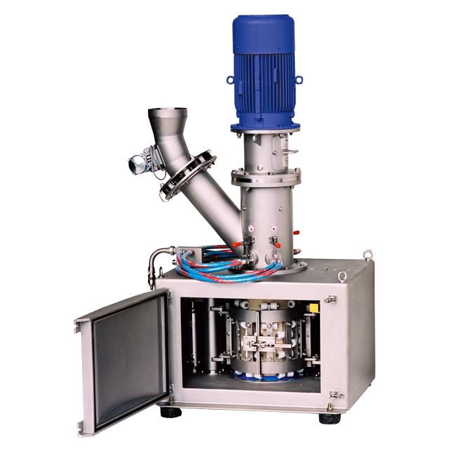 Showing the inside of a flexomix