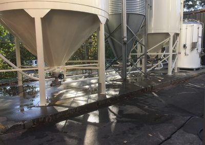 Custom silos installed