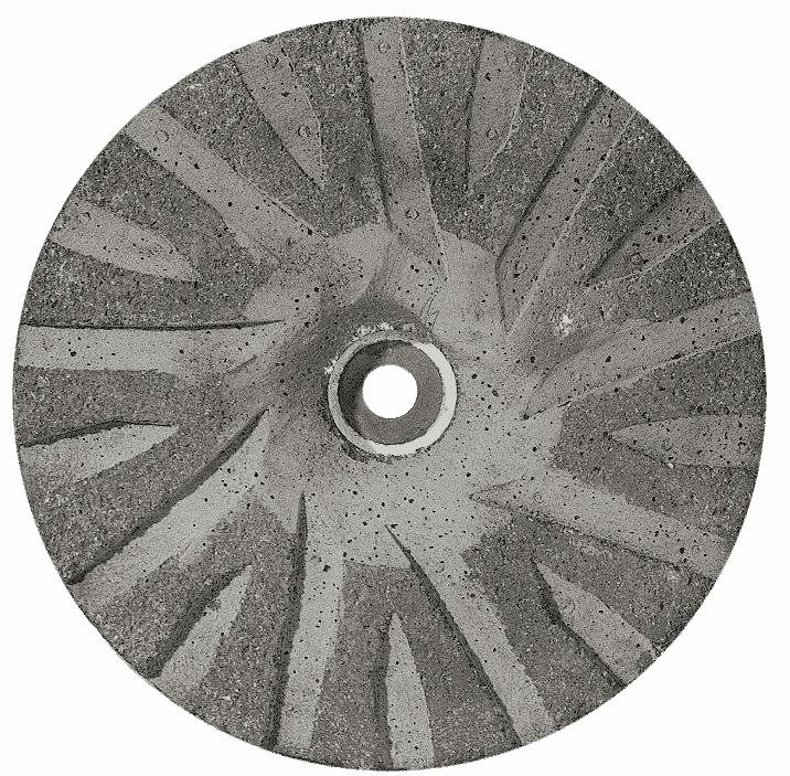Stone mill disc