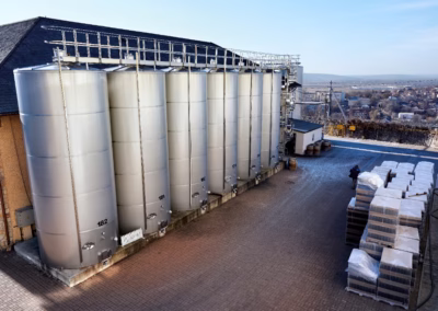 Stainless Silos for Wine